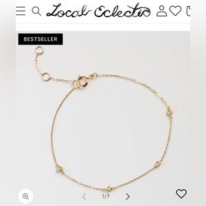 [ISO] Local Eclectic Solid Gold Opal Everyday Bracelet